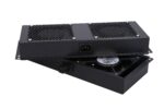 Extralink | 4 Way fan unit | for standing cabinets, 2m cable with EU plug - imagine 4