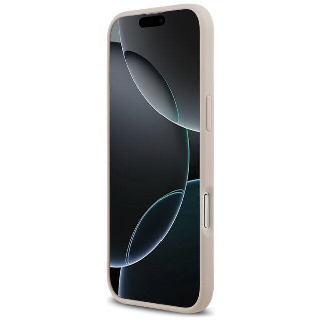 Case Guess 4G Circle Classic Logo        MagSafe for iPhone Air pink - imagine 5