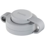 Wireless charger Bazic GoMag Trio 2 3in1 15W magnetic for iPhone/Watch/AirPods gray - imagine 2