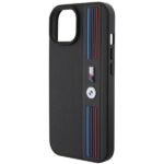 Case BMW BMHCP15S22PPMK iPhone 15 / 14 / 13 6.1" black Tricolor M Collection - imagine 6
