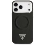 Guess Triangle Logo MagSafe Case for iPhone 17 Pro Black - imagine 3