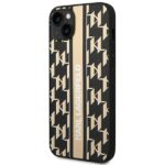 Karl Lagerfeld KLHCP14SPGKLSKW iPhone 14/ 15 / 13 6,1" hardcase brown Monogram Stripe - imagine 2