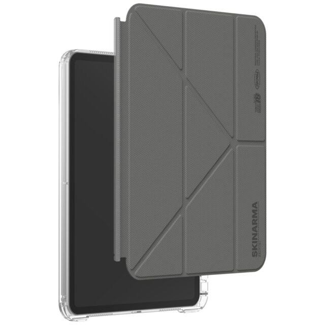 Case Skinarma Zeta for iPad 11" A16       (2025) / iPad 10.9" 10 gen. (2022) grey - imagine 5