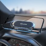 AWEI magnetic car holder X 20 For cockpit metal gray - imagine 3