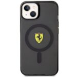 Ferrari FEHMP14MURKK iPhone 14 Plus / 15 Plus 6.7" black hardcase Translucent Magsafe - imagine 3