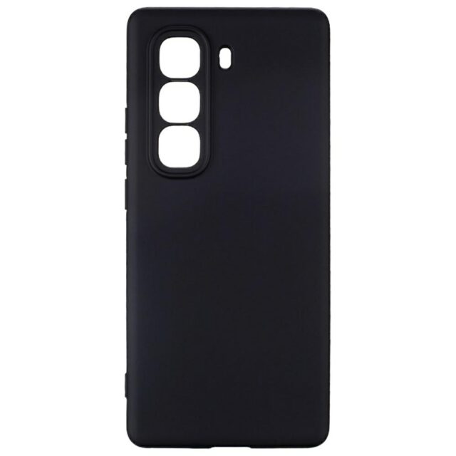 Beline Silicone Infinix Hot 50 Pro+ Case Black - imagine 3