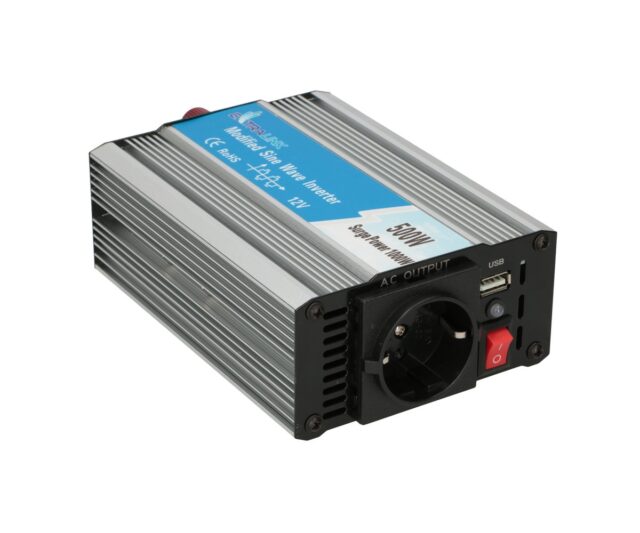 Extralink OPIM-500W | Car voltage converter | 12V, 500W modified sinus - imagine 2