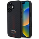 Red Bull RBHMP16S24CFGSMK iPhone 16 6.1" hardcase black Carbon Fiber Power Bar MagSafe