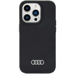 Audi Silicone Case iPhone 14 Pro 6.1" black hardcase AU-LSRIP14P-Q3/D1-BK