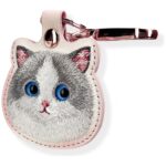 Case Locator Nimmy Big Eyed   Pet 2.0 Cat pink - imagine 3