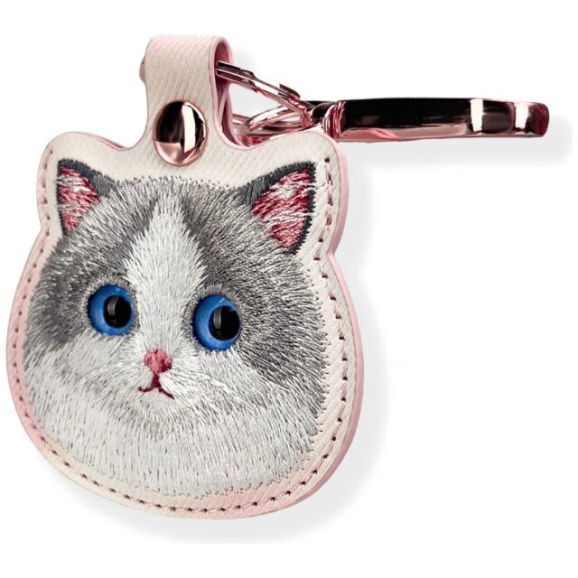 Case Locator Nimmy Big Eyed   Pet 2.0 Cat pink - imagine 3