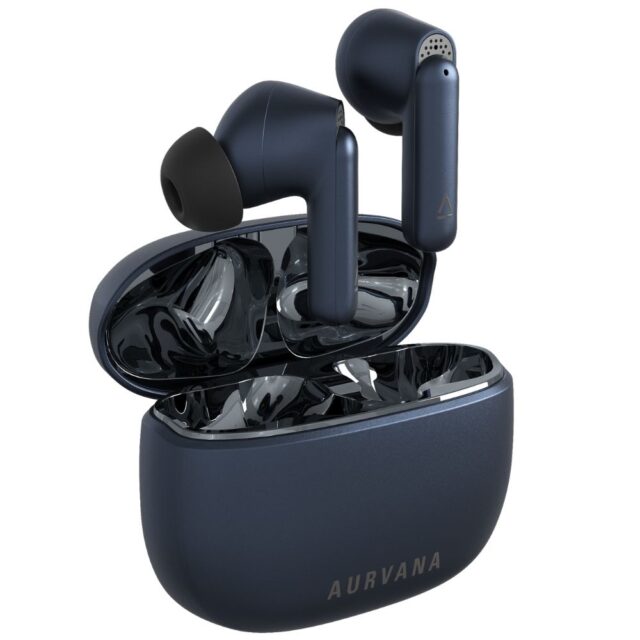 Creative Aurvana Ace Mimi Bluetooth 5.3 ANC wireless headphones navy blue - imagine 2