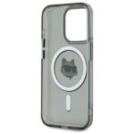 Karl Lagerfeld KLHMP15XHLSCHK iPhone 15 Pro Max 6.7" black hardcase IML Metal Choupette Head - imagine 4