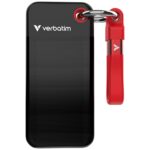 Verbatim Drive SSD 2TB - key ring with cable USB 3.2 gen.2 black-red 32196