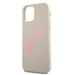 Guess GUHCP12LLSVSGP iPhone 12 Pro Max 6,7" grey pink hardcase Silicone Vintage - imagine 6