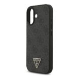 Case Guess 4G Strap Triangle Logo        MagSafe for iPhone 17 black - imagine 6