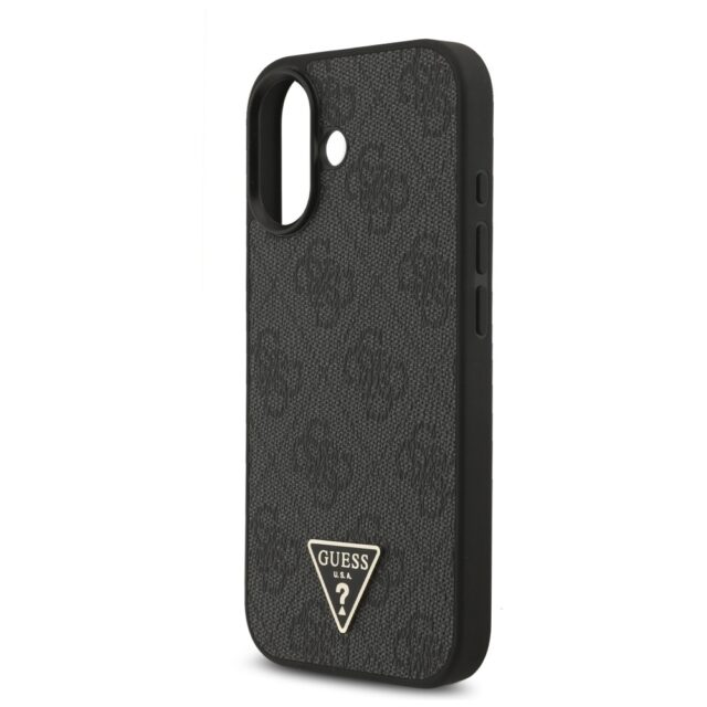 Case Guess 4G Strap Triangle Logo        MagSafe for iPhone 17 black - imagine 6