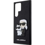 Karl Lagerfeld KLHCS23LSANKCPK S23 UltraS918 hardcase black Saffiano Karl & Choupette - imagine 6