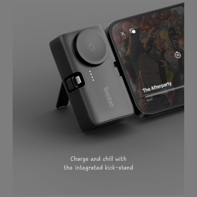 PowerBank 3in1 Bazic Koda 5000mAh PD20W   USB-C/Lightning black - imagine 7