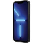 Case BMW BMHCP14L22NSTB iPhone 14 Pro 6.1" black Stamped Tricolor Stripe - imagine 5