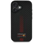 Red Bull RBHMP16S24CFGSMK iPhone 16 6.1" hardcase black Carbon Fiber Power Bar MagSafe - imagine 3