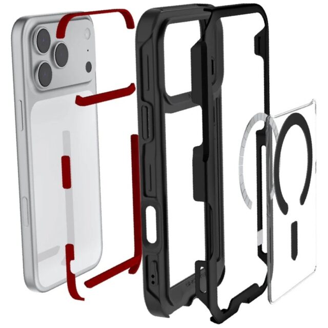 Etui Ghostek Atomic Slim MagSafe do       iPhone 17 Pro Max czarny - imagine 5