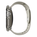 UNIQ Valencia case Apple Watch Series 46mm titanium silver - imagine 3
