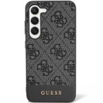 Guess GUHCS23SG4GLGR S23 S911 black hardcase 4G Stripe Collection - imagine 2