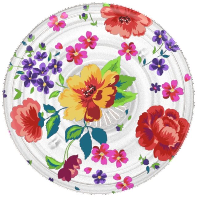 Grip and stand for phone Popsockets PlantCore Grip Tropicale multicolor 807390 - imagine 2