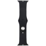 Strap Audi Sport Red Logo Silicone Watch Strap for Apple Watch 44/45/46/49mm black - imagine 2