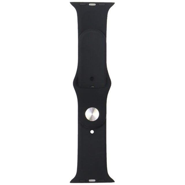 Strap Audi Sport Red Logo Silicone Watch Strap for Apple Watch 44/45/46/49mm black - imagine 2