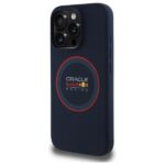 Red Bull RBHMP15L24SIILVR iPhone 15 Pro 6.1" hardcase navy Silicone Red Ring MagSafe - imagine 2