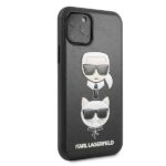 Karl Lagerfeld KLHCN58KICKC iPhone 11 Pro hardcase black Karl & Choupette - imagine 5