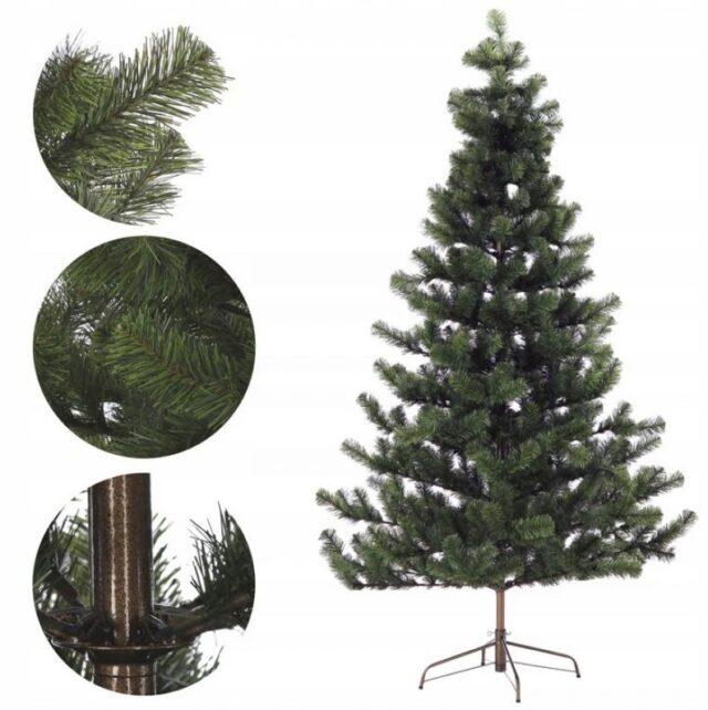 Extralink Artificial Christmas Tree, 210 cm Green Renata - imagine 3