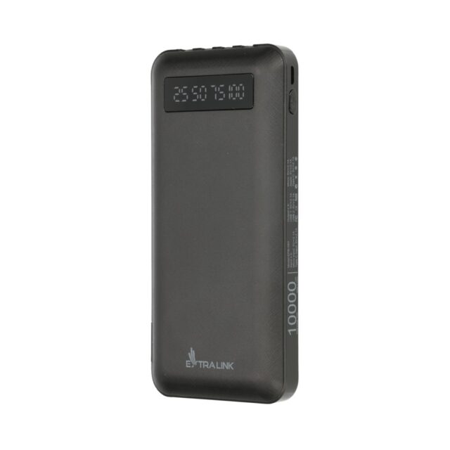 Extralink EPB-083 10000mAh Black | Powerbank | Power bank, USB-C - imagine 3