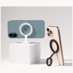 Ring stand Araree A-Ring MagSafe GripTok white - imagine 4