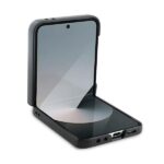 Guess GUHCZF6HGGSHK Z Flip6 F741 black 4G Glitter Script - imagine 4