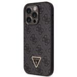 Guess GUHCP14XP4TDSCPK iPhone 14 Pro Max 6.7" black hardcase Crossbody 4G Metal Logo - imagine 2