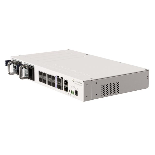 MikroTik CRS510-8XS-2XQ-IN | Switch | 2x 100G QSFP28, 8x 25G SFP28, 2x hot-swap - imagine 3