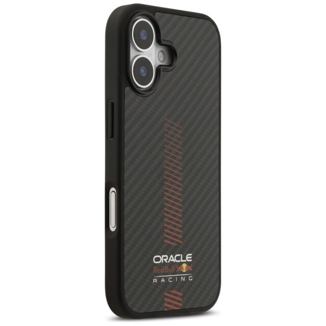 Case Red Bull Kevlar Powerbar MagSafe for iPhone 17 black - imagine 4