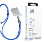 3MK EasyClip Blue (black) Phone Lanyard