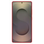 Samsung Silicone Case for Galaxy S25 Ultra red - imagine 2