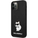 Karl Lagerfeld KLHCP12MSNCHBCK iPhone 12/12 Pro 6,1" hardcase black Silicone Choupette - imagine 2