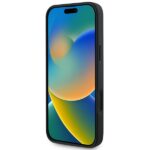 Guess GUHMP16MPSAHMCK iPhone 16 Plus 6.7" black hardcase Saffiano Classic Logo MagSafe - imagine 5