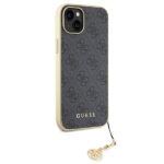 Guess GUHCP15MGF4GGR iPhone 15 Plus / 14 Plus 6.7" grey hardcase 4G Charms Collection - imagine 4