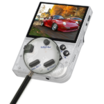 Console Anbernic RG35XX translucent white Dual-system (GarlicOS) - imagine 2