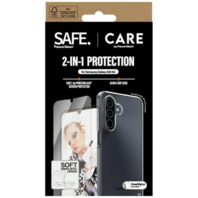 Protective set CARE by PanzerGlass Fashion 2in1 Case+Glass for Samsung Galaxy A26 5G - imagine 4