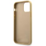Guess GUHCP12SPUILGLG iPhone 12 mini 5,4" gold hardcase Iridescent Love Script Gold Logo - imagine 7