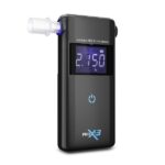 AlcoFind PRO X-3 | Electrochemical Breathalyzer | with platinum sensor, 2 x AAA