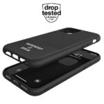 SuperDry Moulded Canvas iPhone 11 Pro Max Case czarny/black 41550 - imagine 4